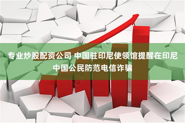 专业炒股配资公司 中国驻印尼使领馆提醒在印尼中国公民防范电信诈骗